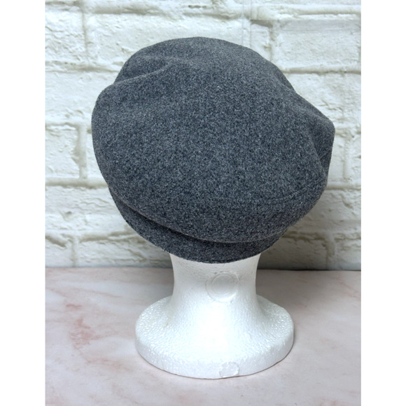 Women's Hat Gray News Boy Fiddler Sailor‎ Gray Cap - Picture 13 of 14